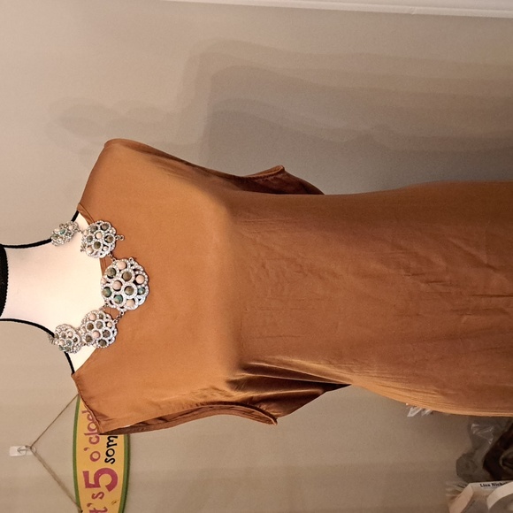 NWOT Worthington MAXI DRESS LARGE - Picture 3 of 8